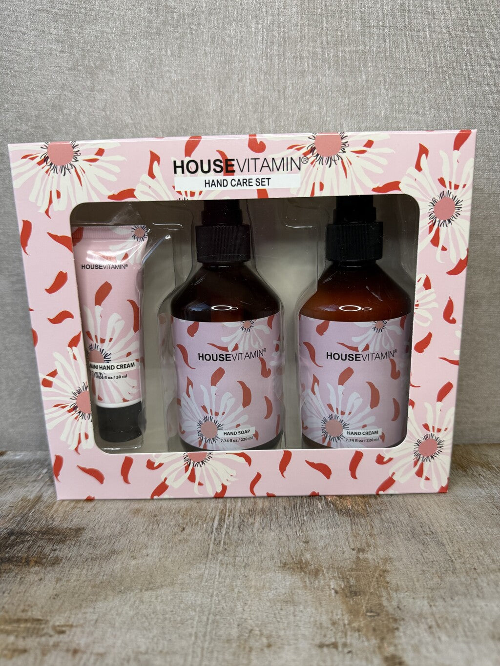 Handpflege-Geschenkset | Pfingstrosen-Rouge