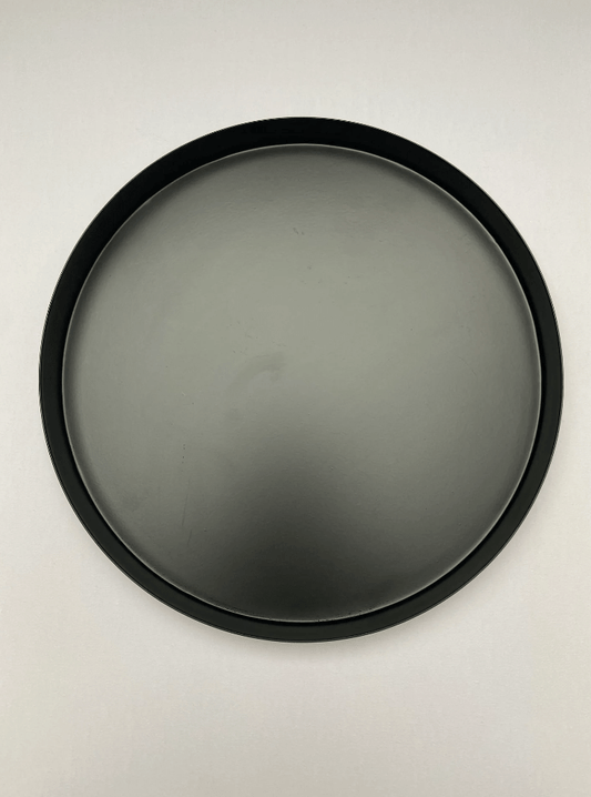 Tray round black | 25cm