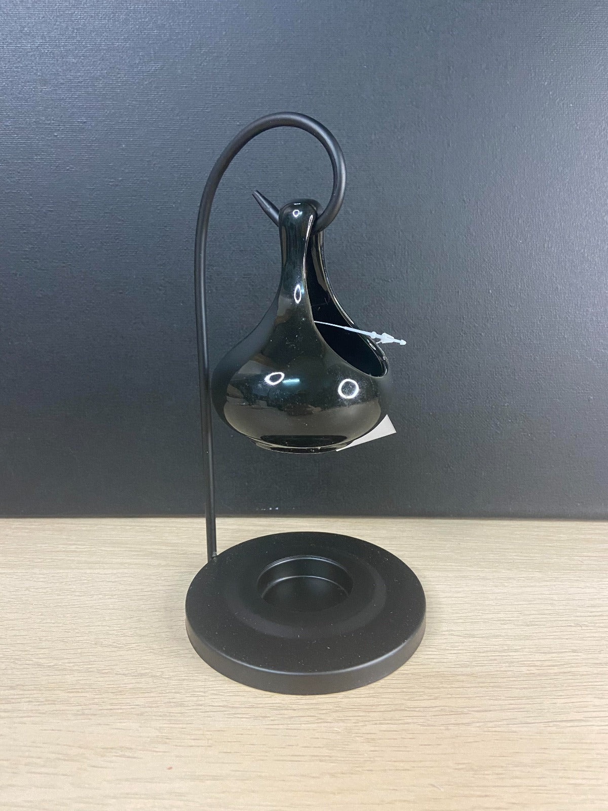 Bruciatore di fragranze a goccia Nero