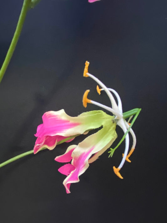 Flor artificial Gloriosa Rosa