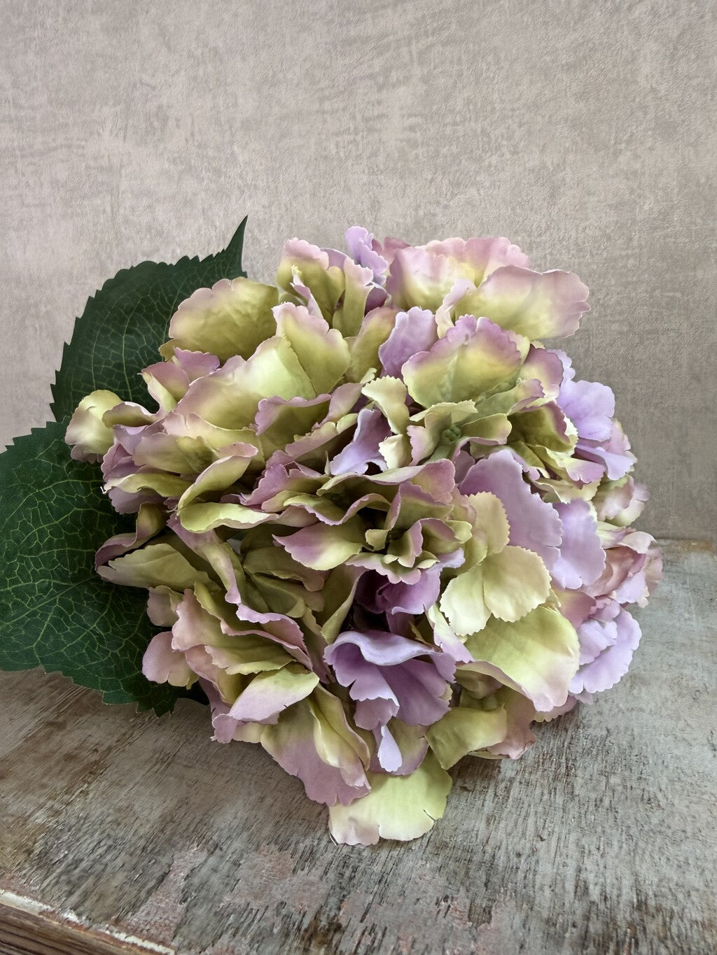 Flor de hortensia artificial XL | Violeta