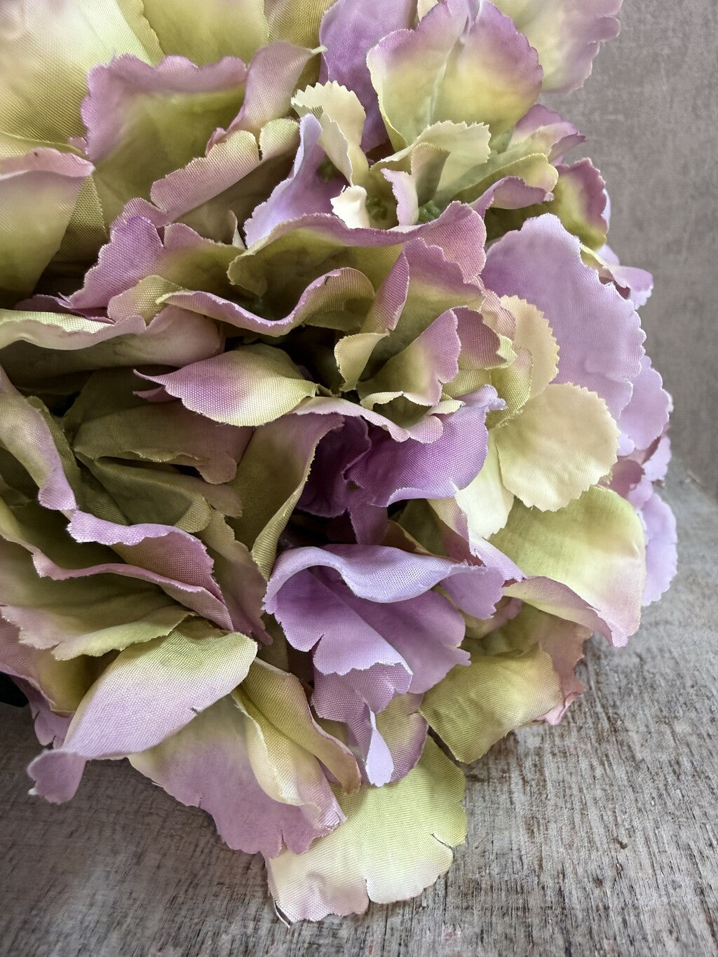 Flor de hortensia artificial XL | Violeta