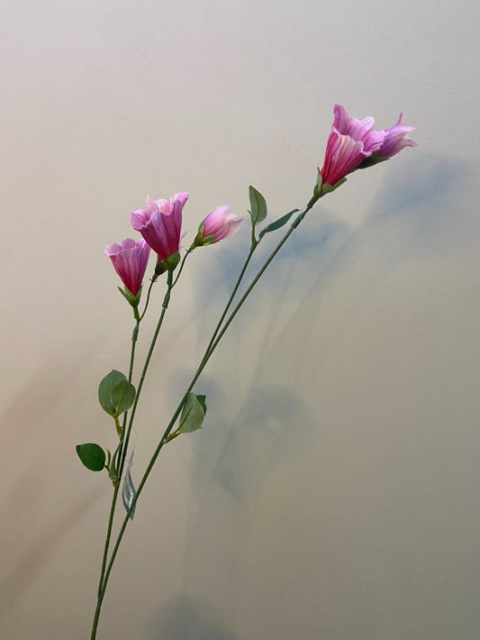 Fiore artificiale Campanula rosa