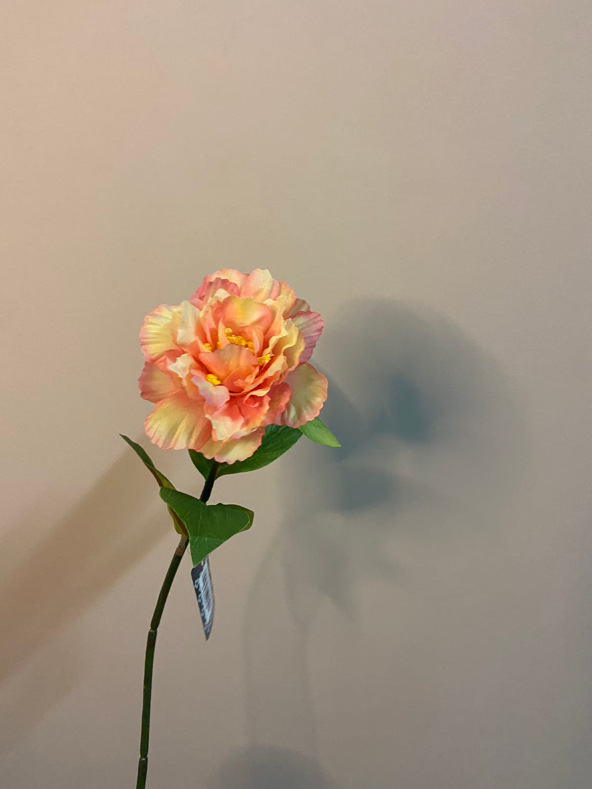 Kunstig blomst Peony solnedgang
