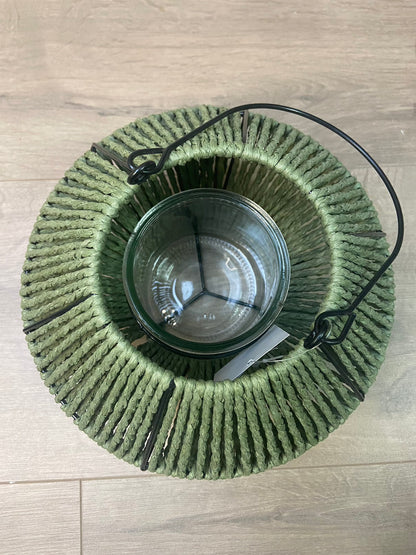 Windlicht|groen|countryfield|buiten
