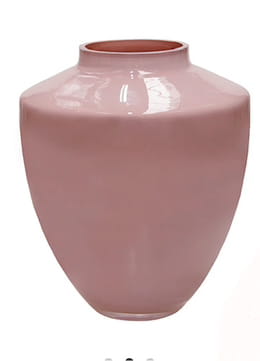 Vase Tugela S rose pastel