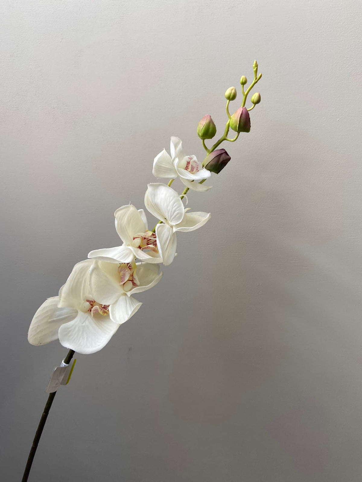 Künstlicher Zweig Orchidee weiß