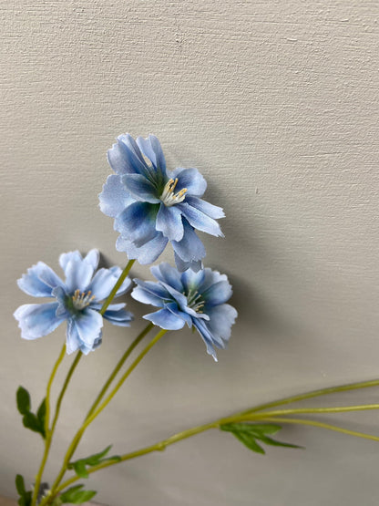 Sztuczny kwiat Centaurea Madelon niebieski