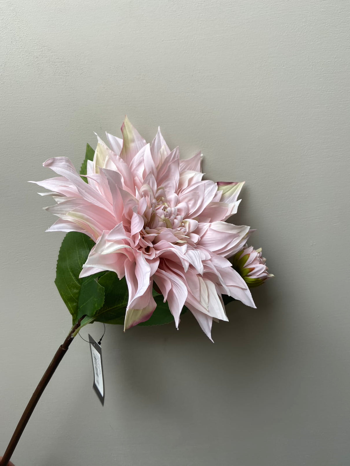 Künstliche Blume Dahlie hellrosa
