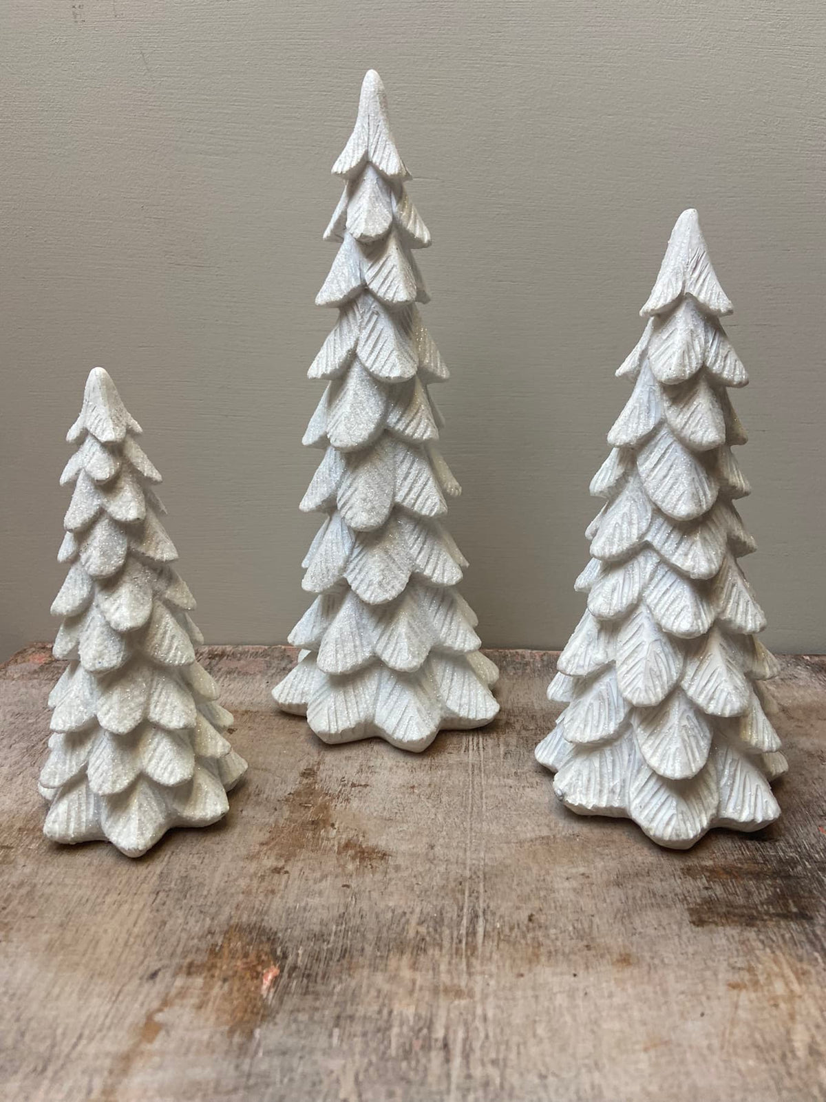Árbol de Navidad Blanco brillante