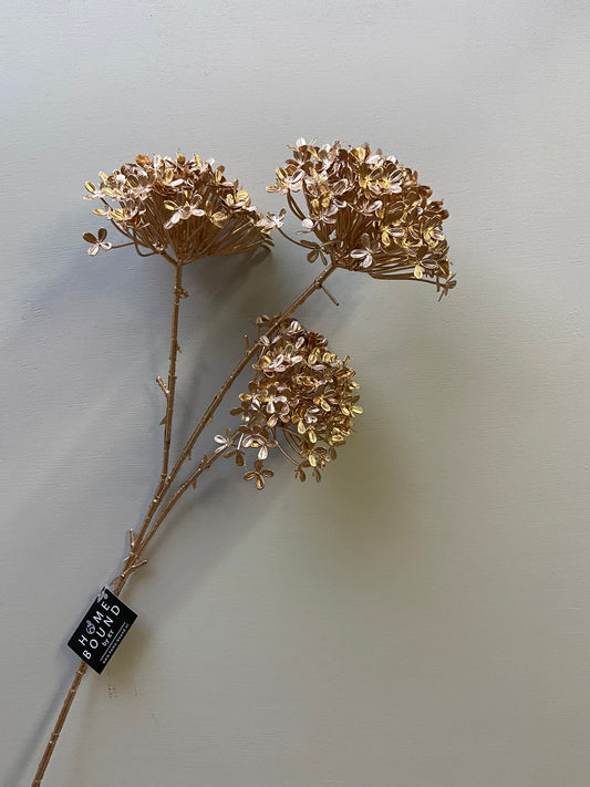Ramo d'arte Alium oro