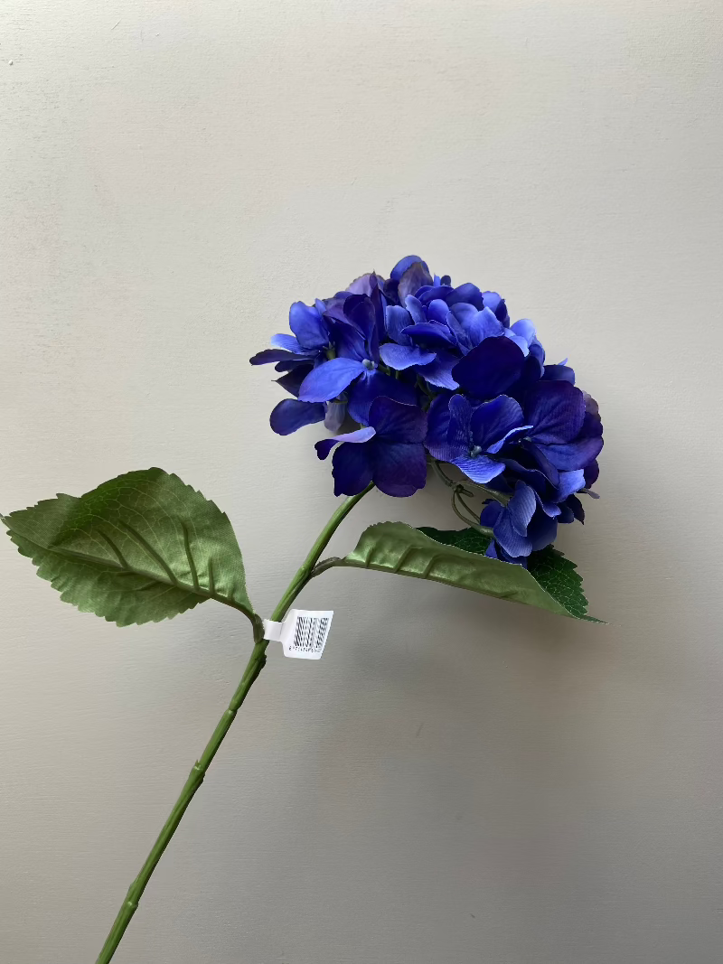 Kunstblume Hortensie blau