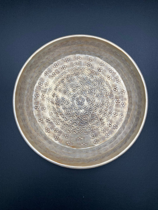 Gold tray