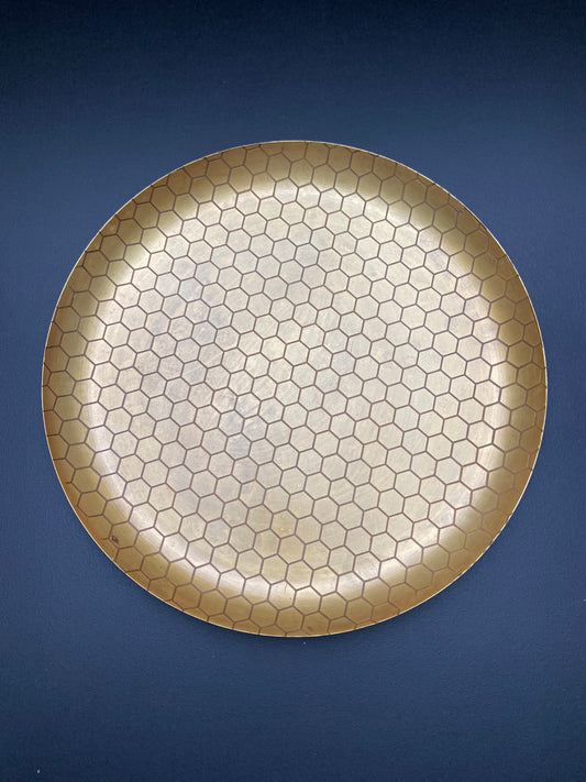 Tray hexx gold