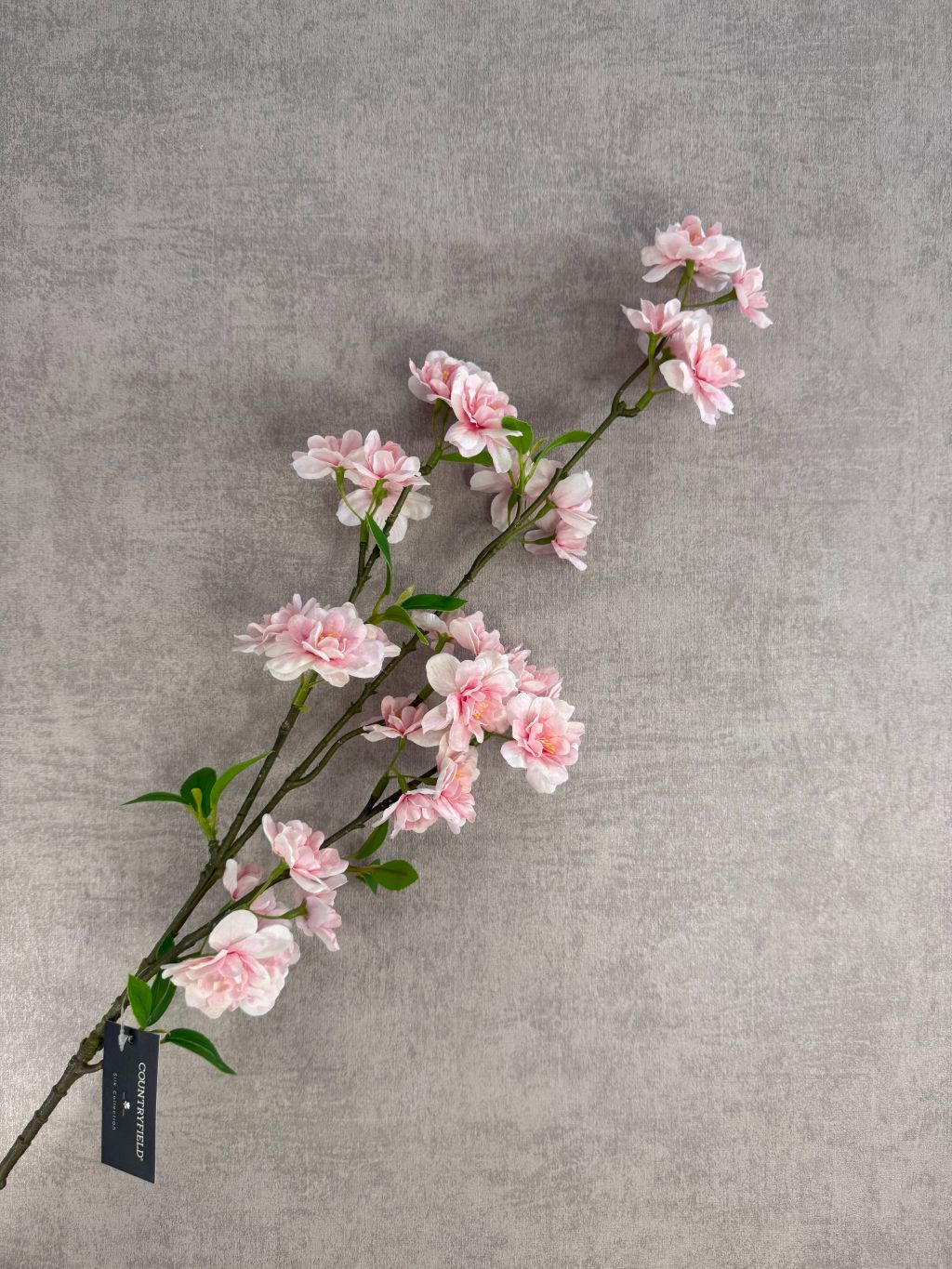 Kunstig kirsebærblomstgren pink