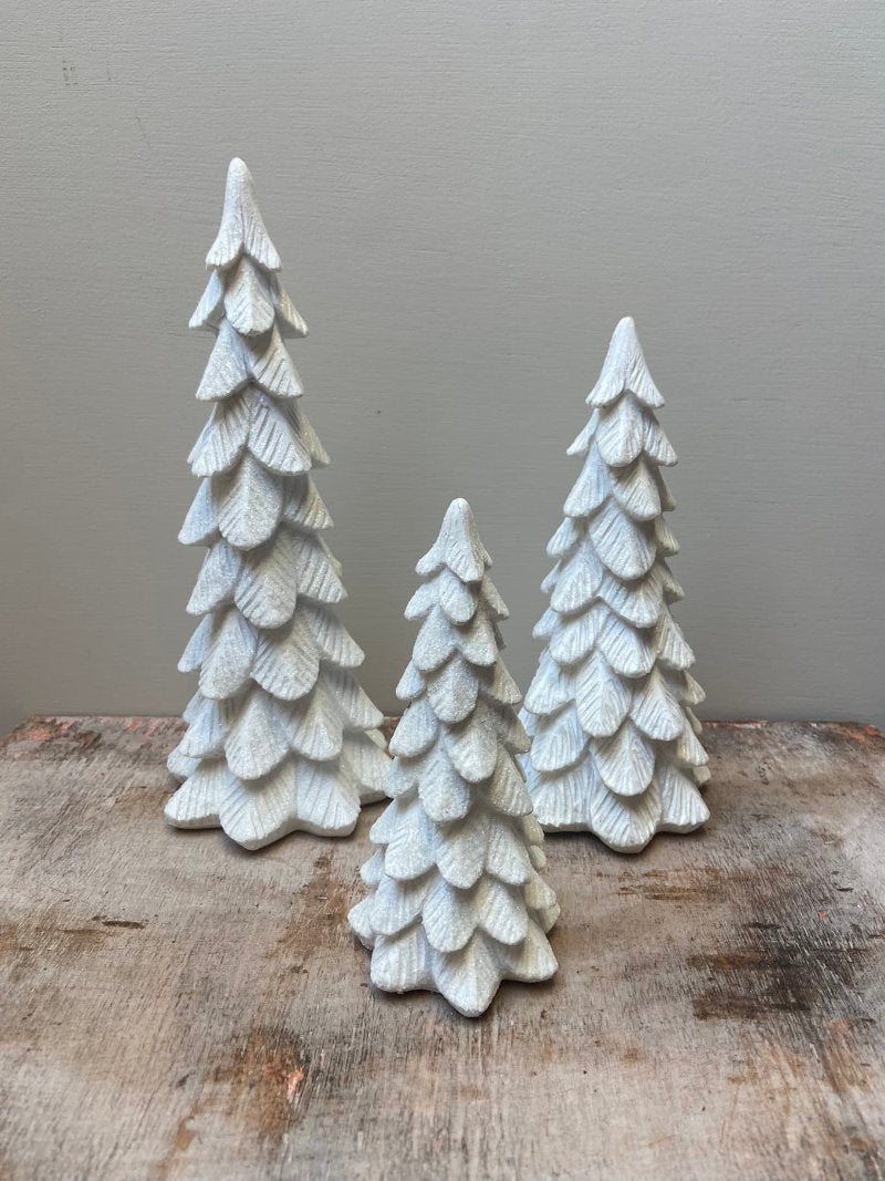 Árbol de Navidad Blanco brillante