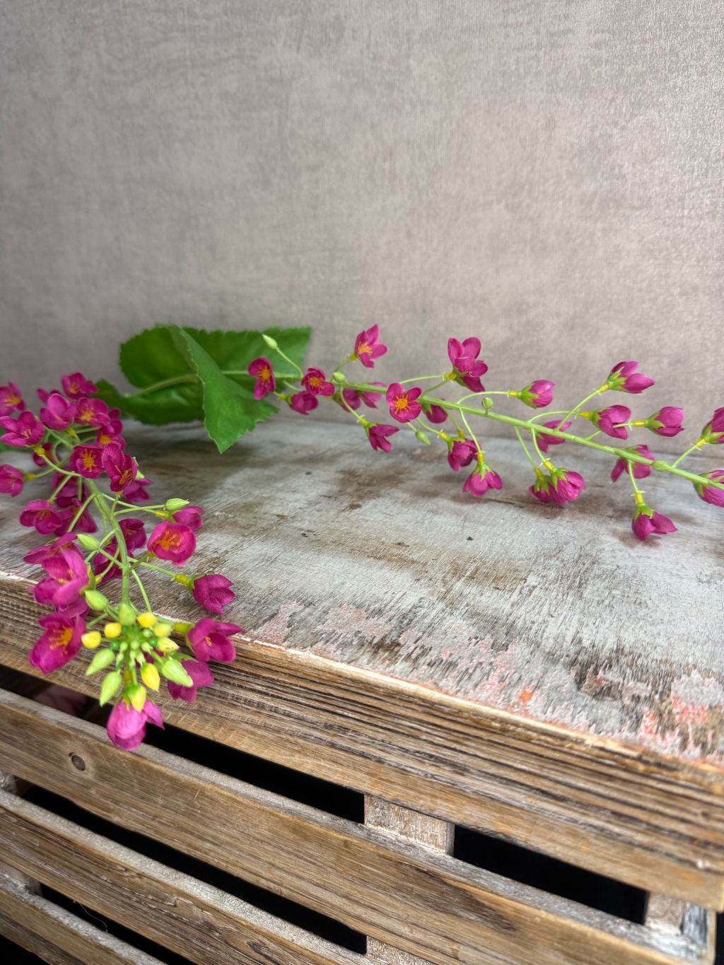 Kunstbloem baptisia paars/roze