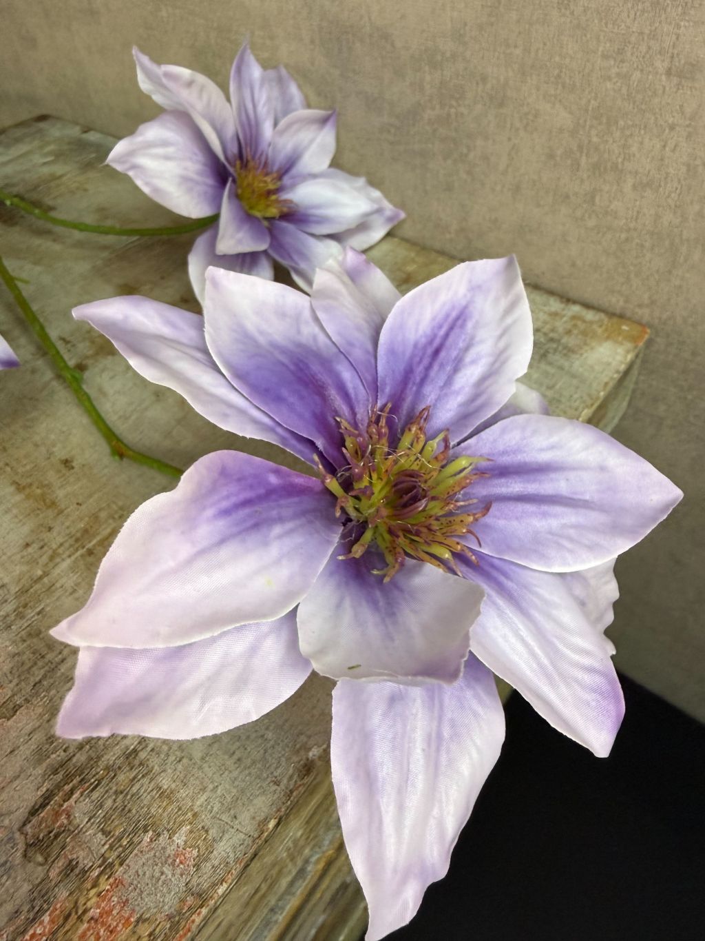 Künstliche Clematis | Flieder