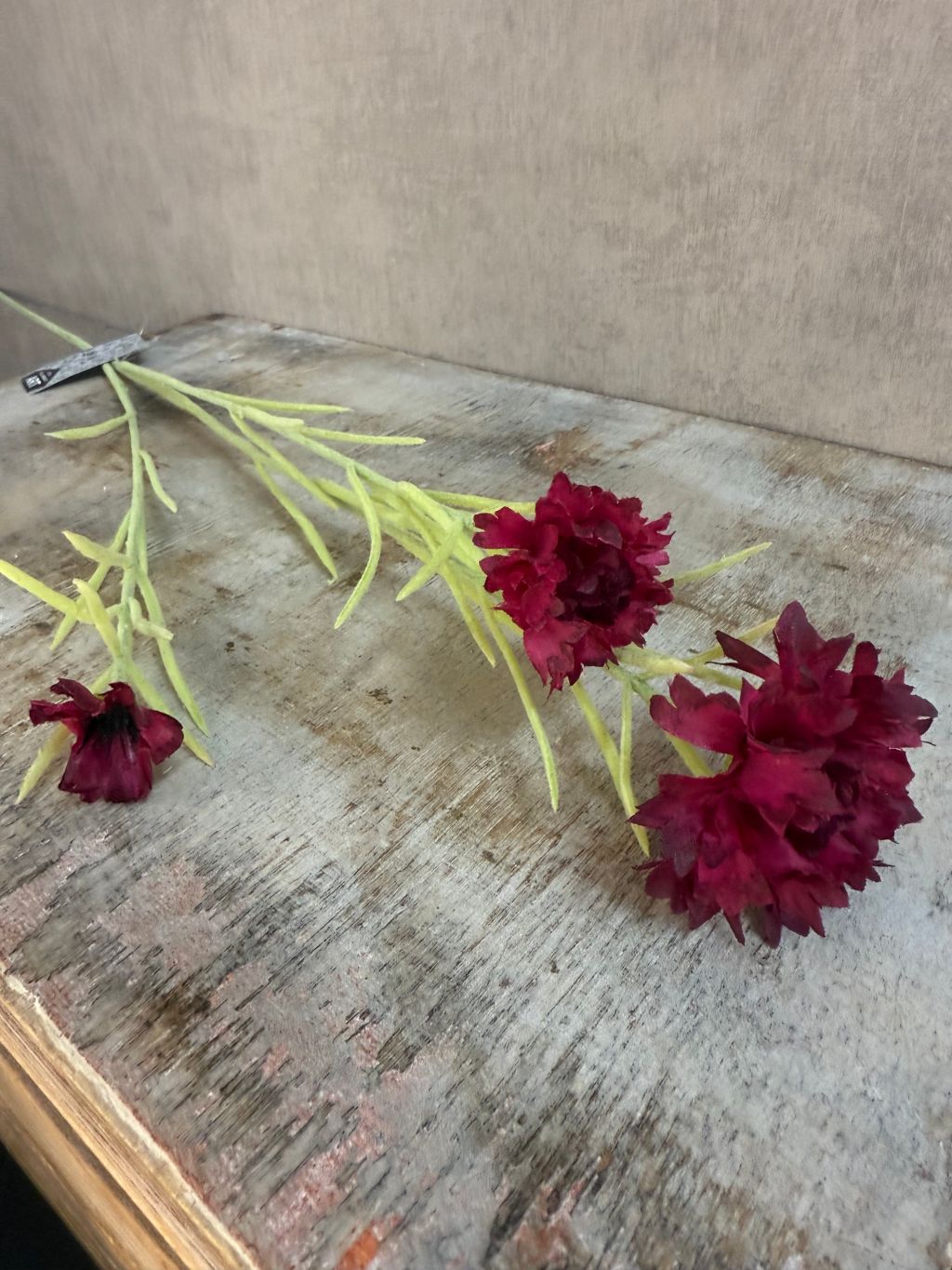 Artificial cornflower | Bordeaux