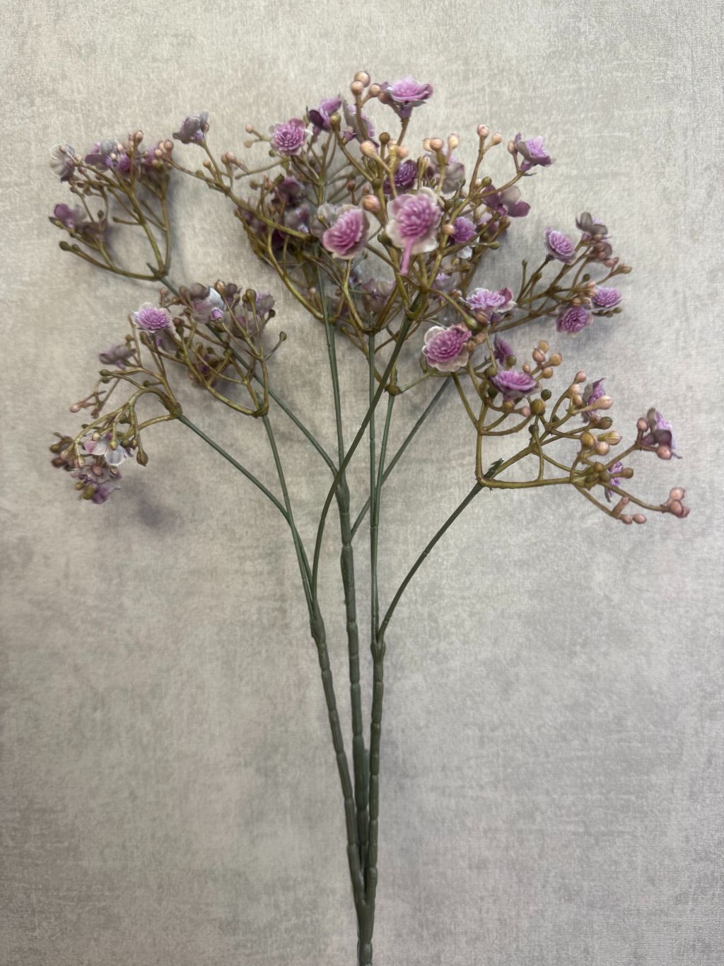 Flor artificial Gypsophila Malva