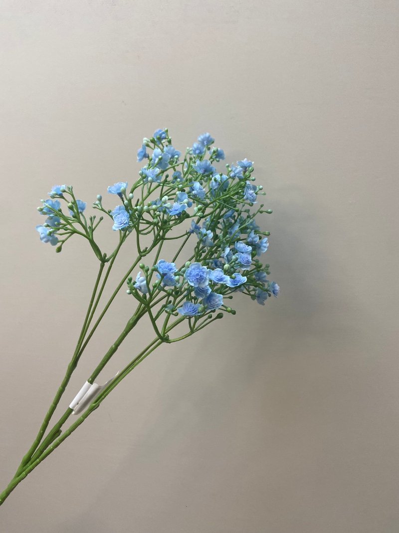 Künstliche Blume Schleierkraut blau