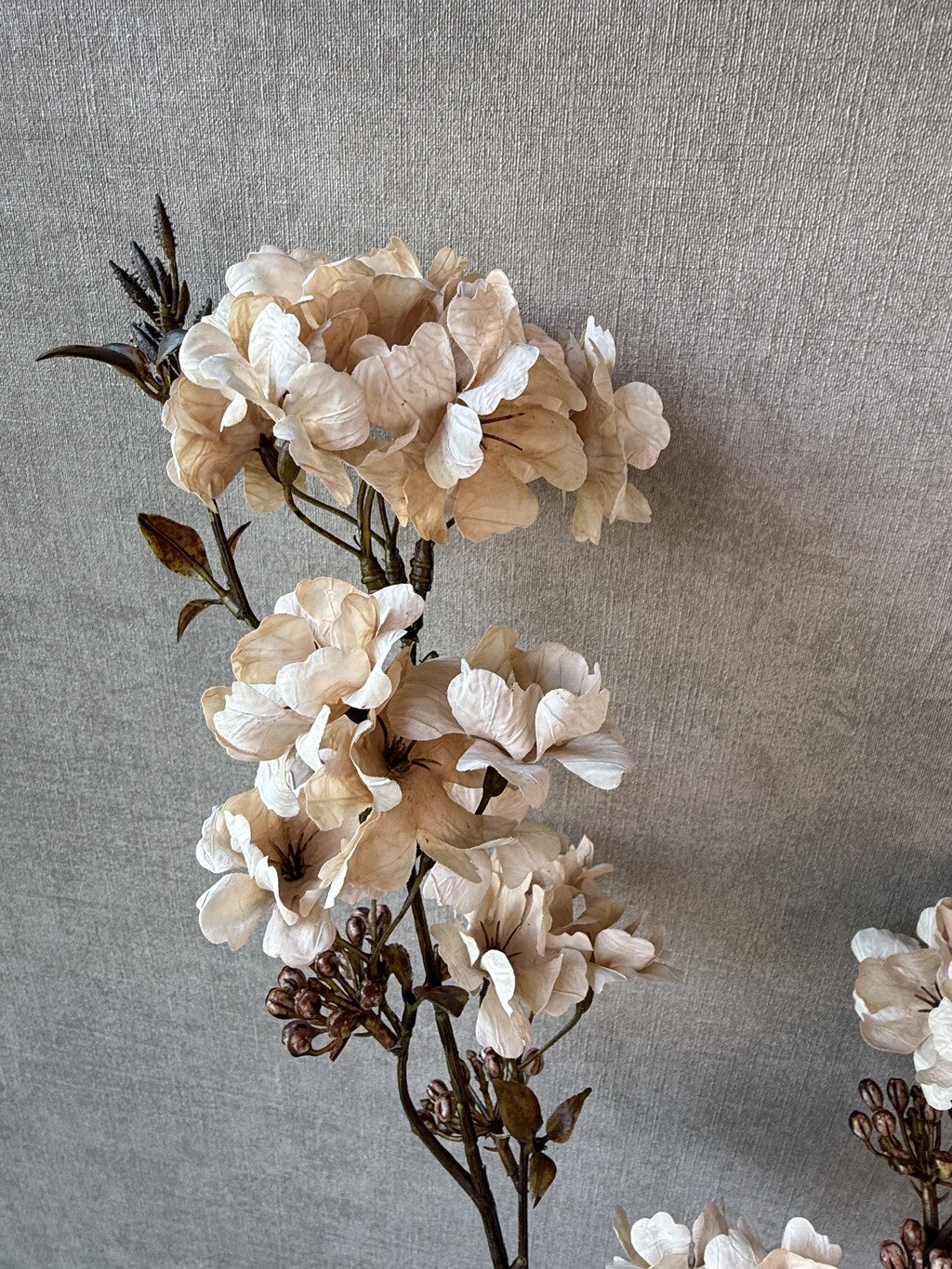 Kunstig blomstergren | Creme