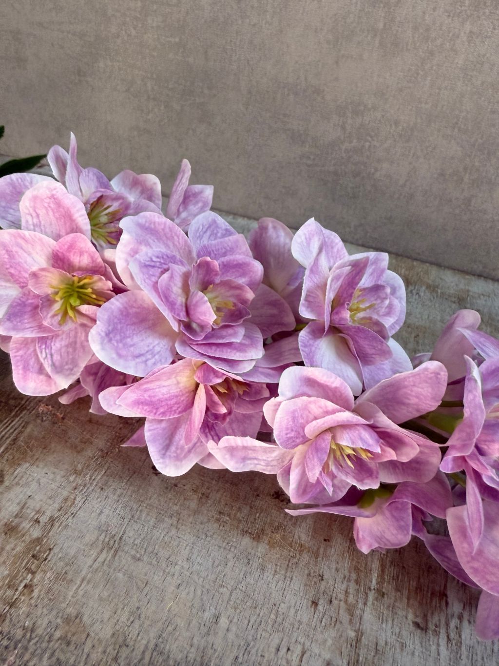 Artificial delphinium | lilac/pink