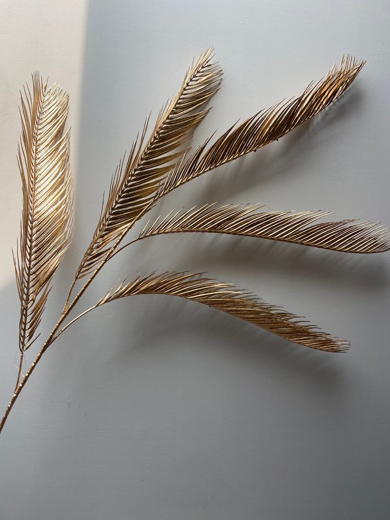 Artificial branch Leaf gold