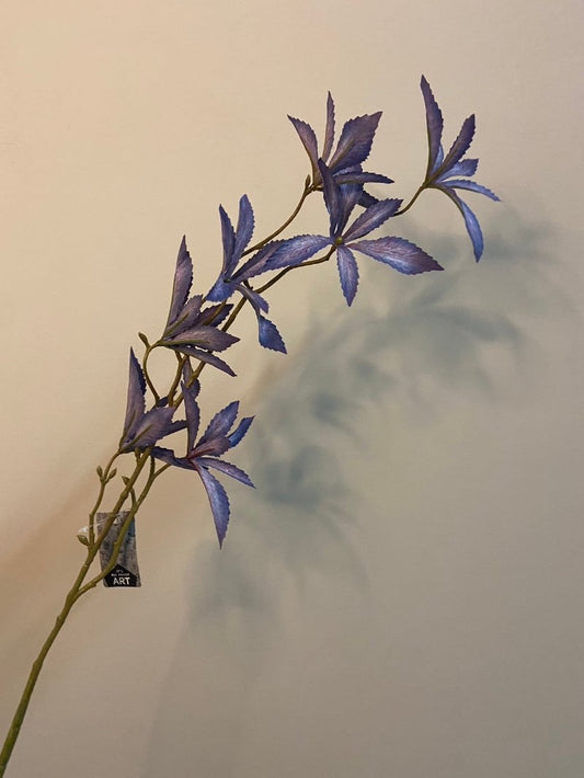 Ramo d'arte Mirja foglia viola