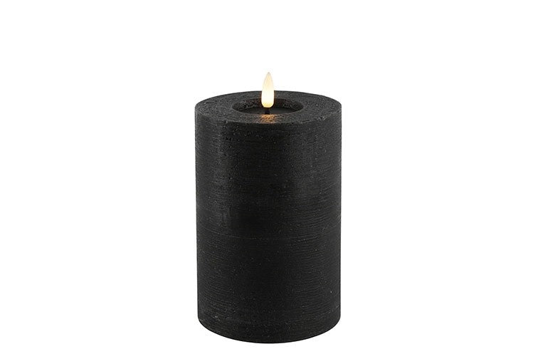 LED-Kerze schwarz S | M