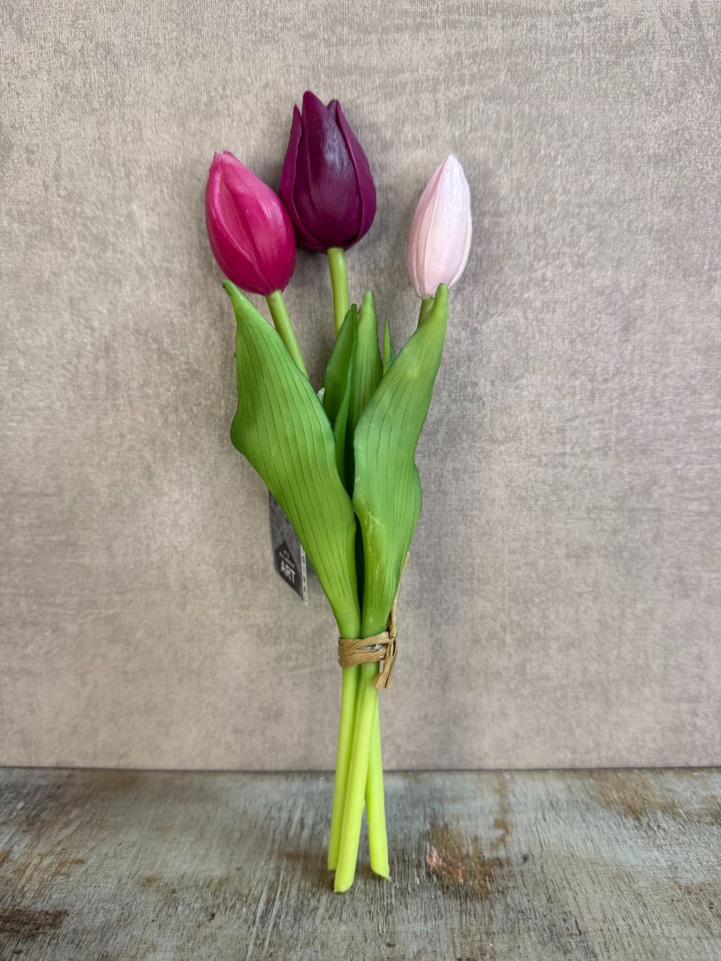 Real touch tulips | Purple/pink 25
