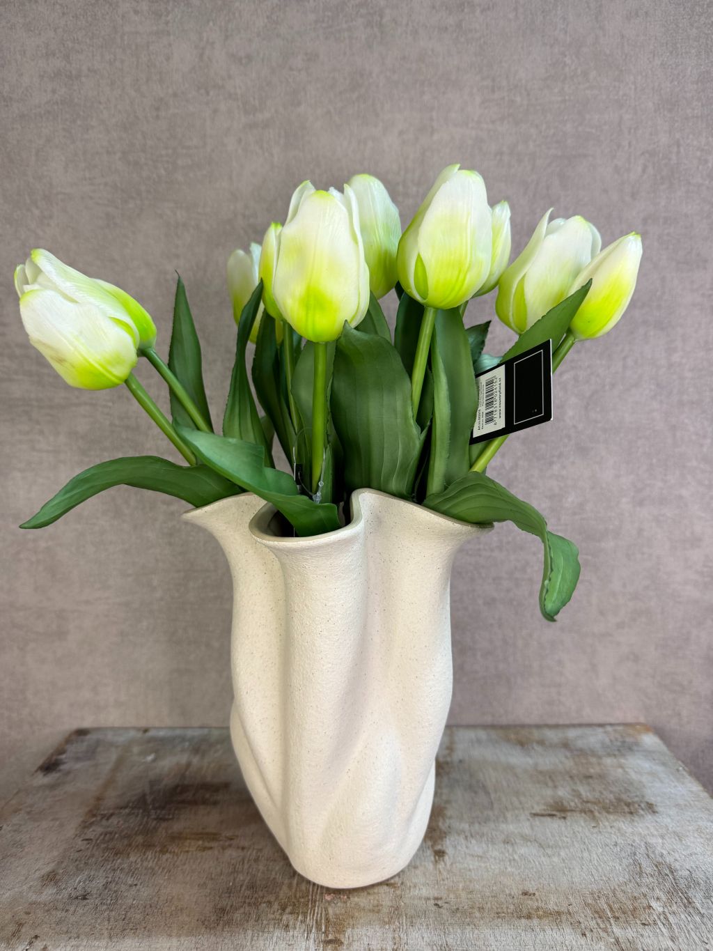 Real touch tulips | White 30