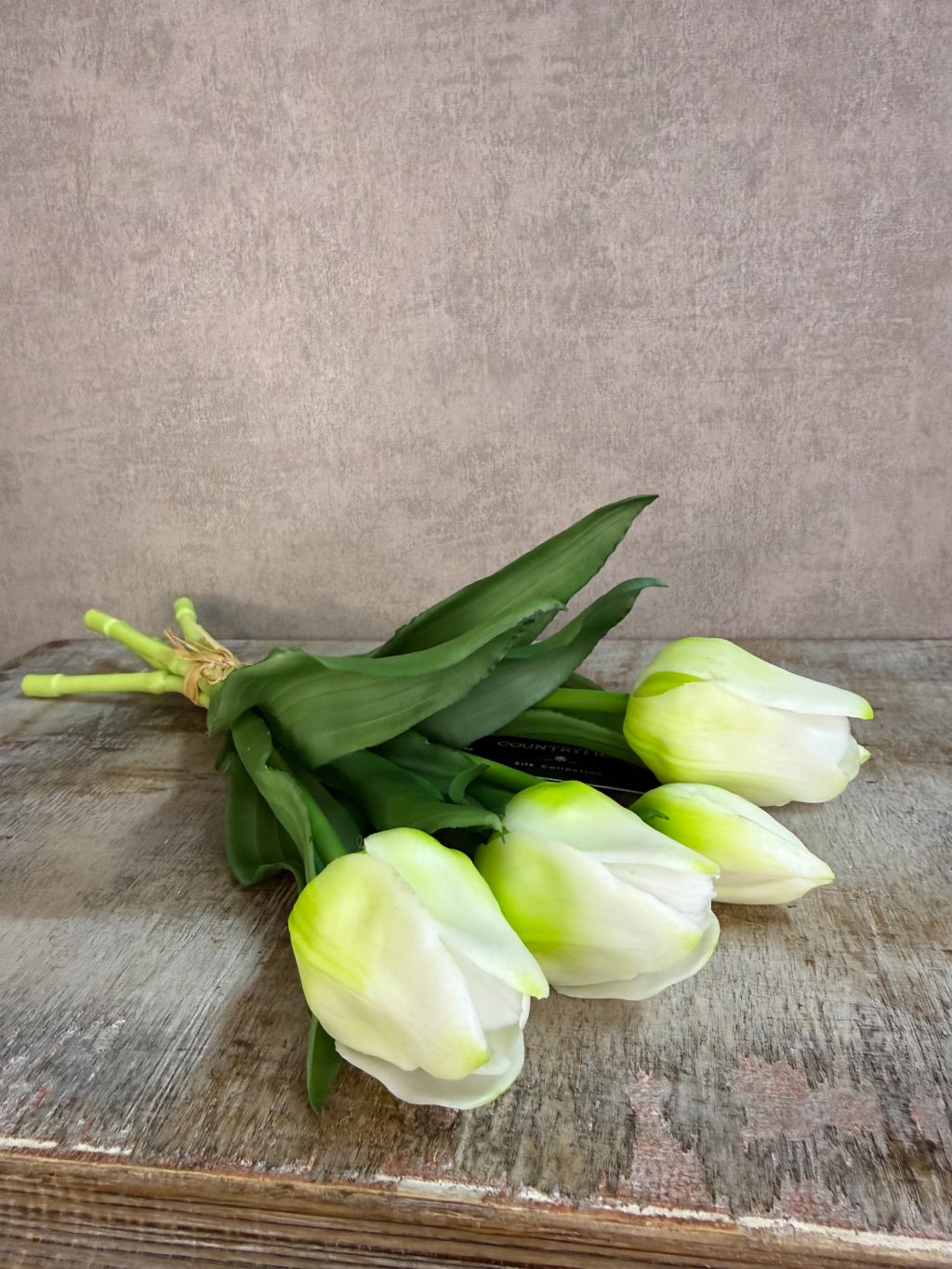 Real touch tulips | White 30