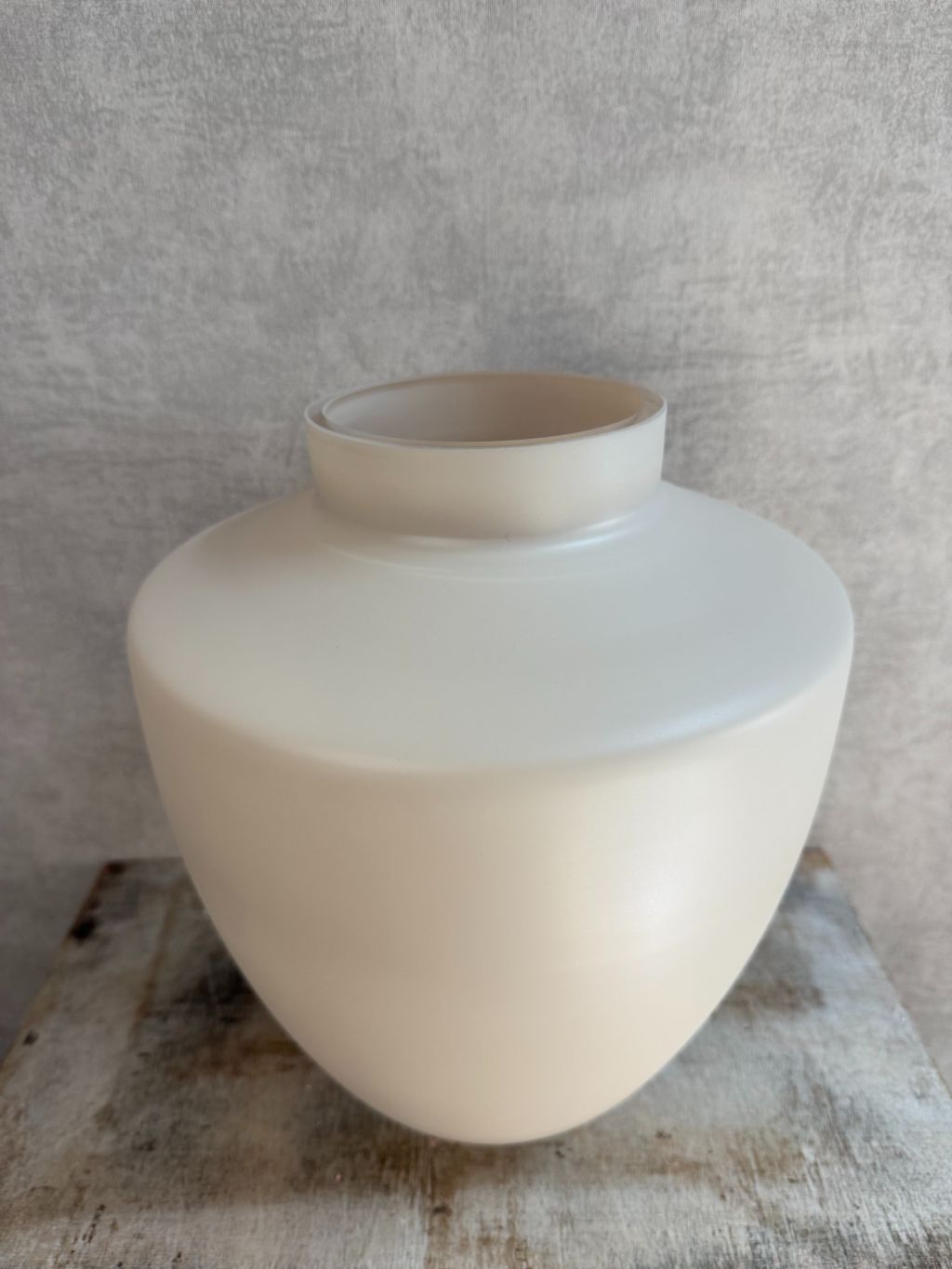Vase Tugela S Ivoire