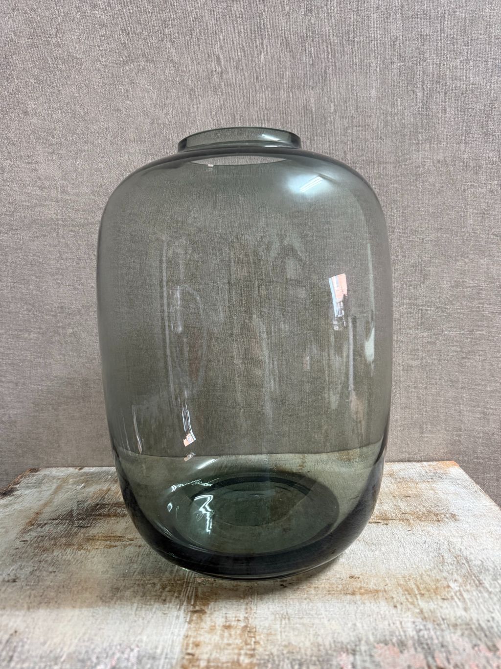 Toronto-Vase | Grau