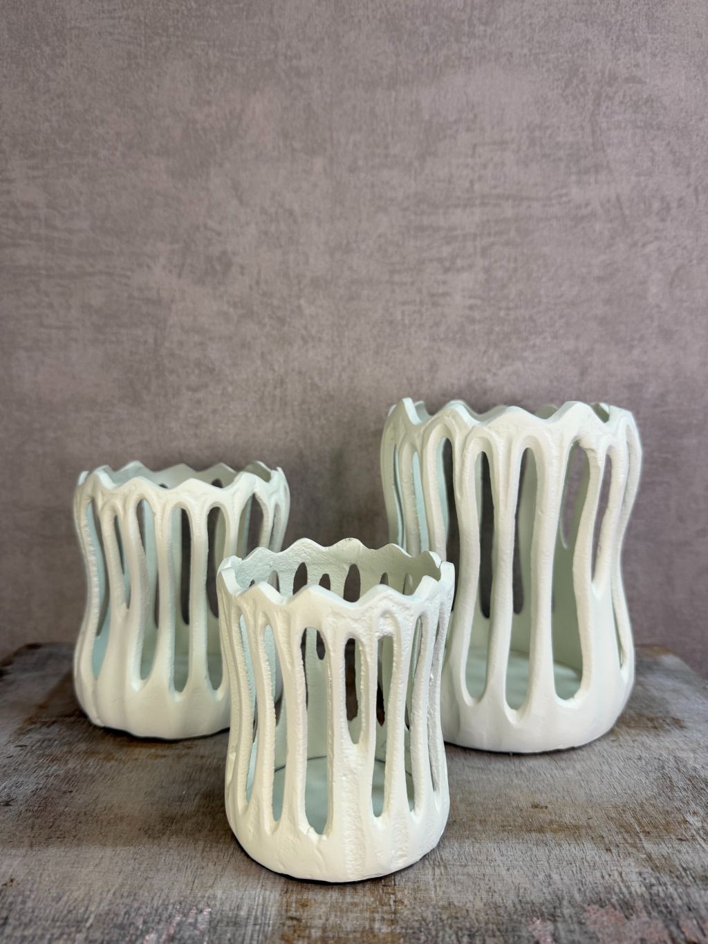 Portavelas Tivoli | Crema