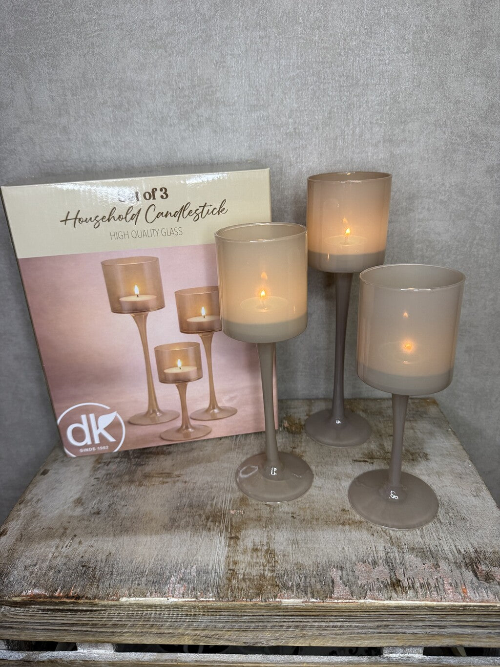 Jazz | Sand Teelichtset