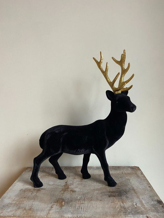 Rendier Velvet zwart goud