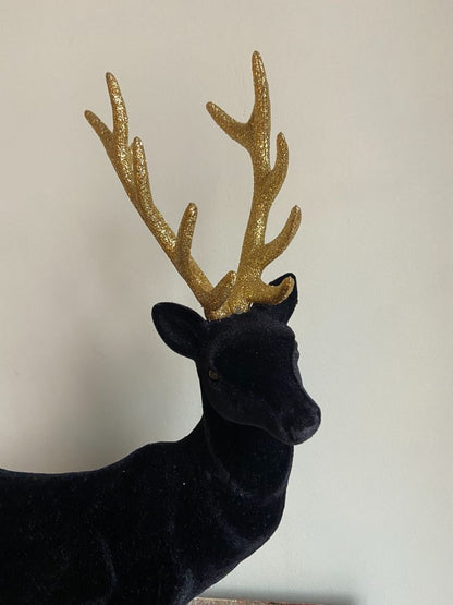 Rendier Velvet zwart goud