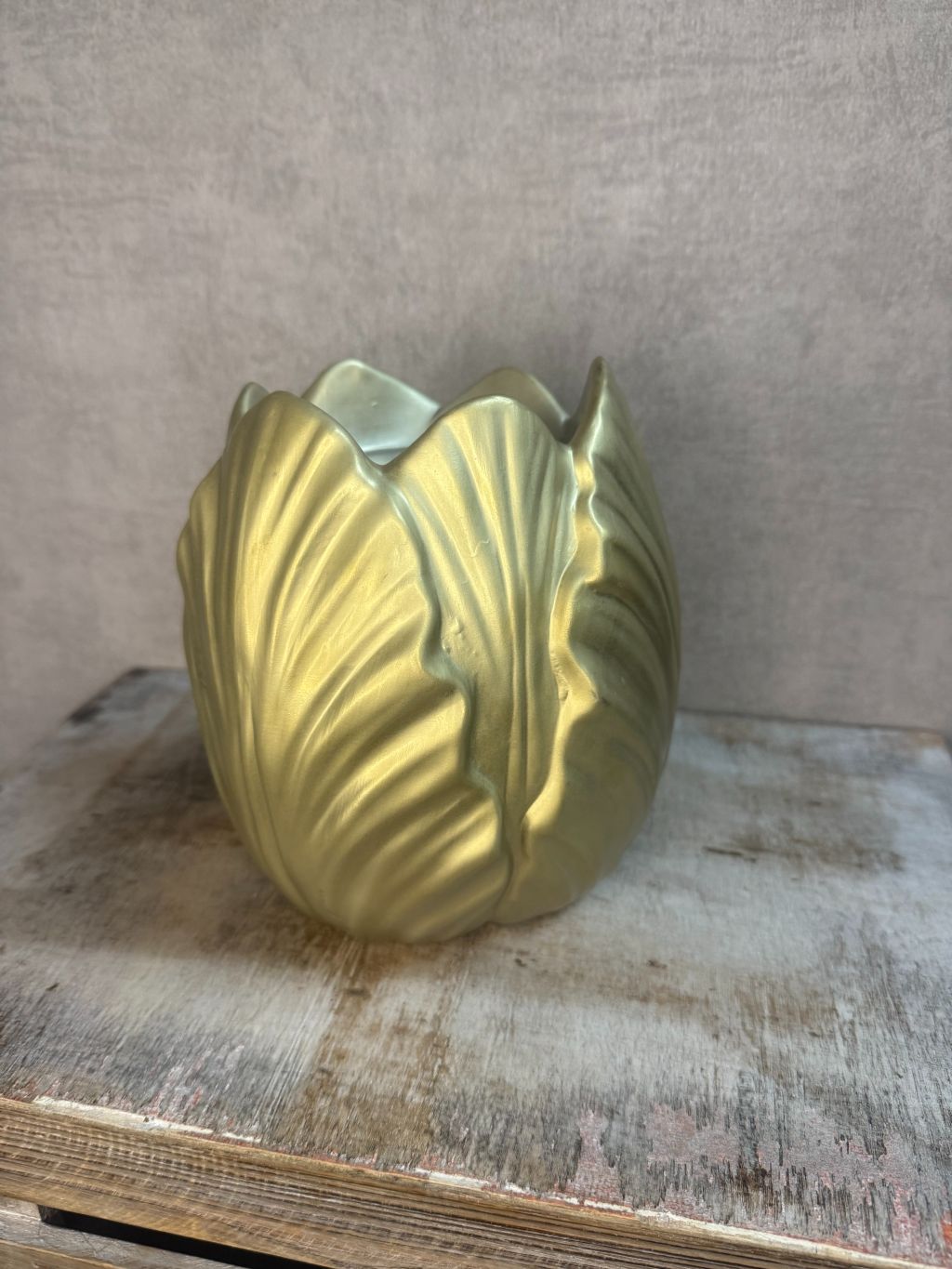Tulpenvaas Goud